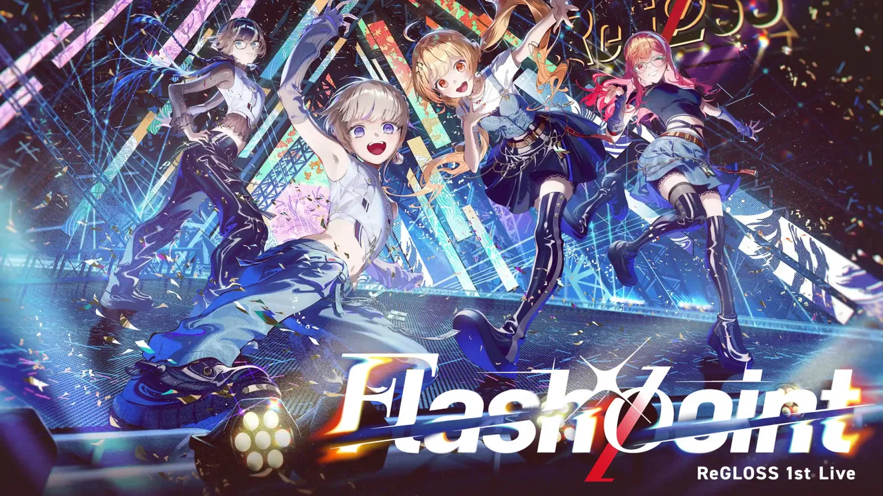 ReGLOSS 1st Live “Flashpoint” backdrop