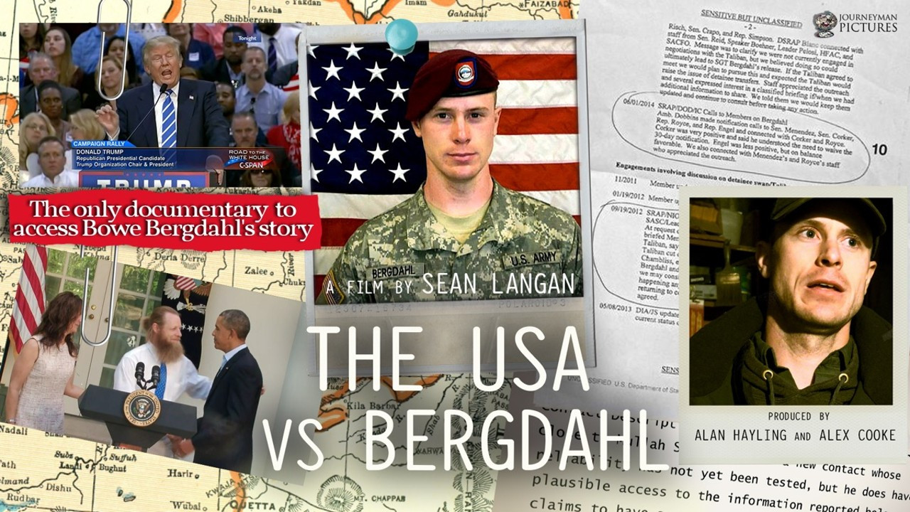 The USA vs Bergdahl backdrop