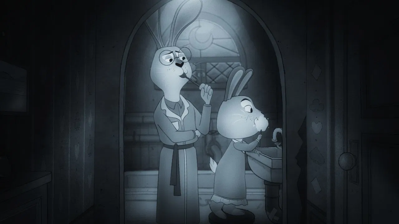 Where Rabbits Come From backdrop