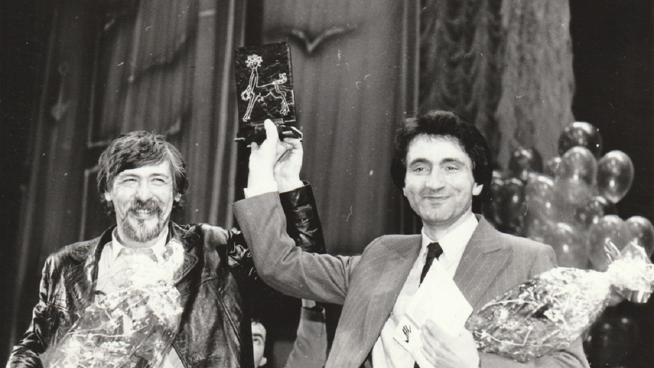 Message to Man backdrop