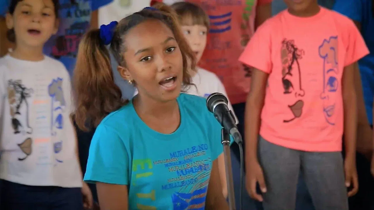 First day on stage backdrop