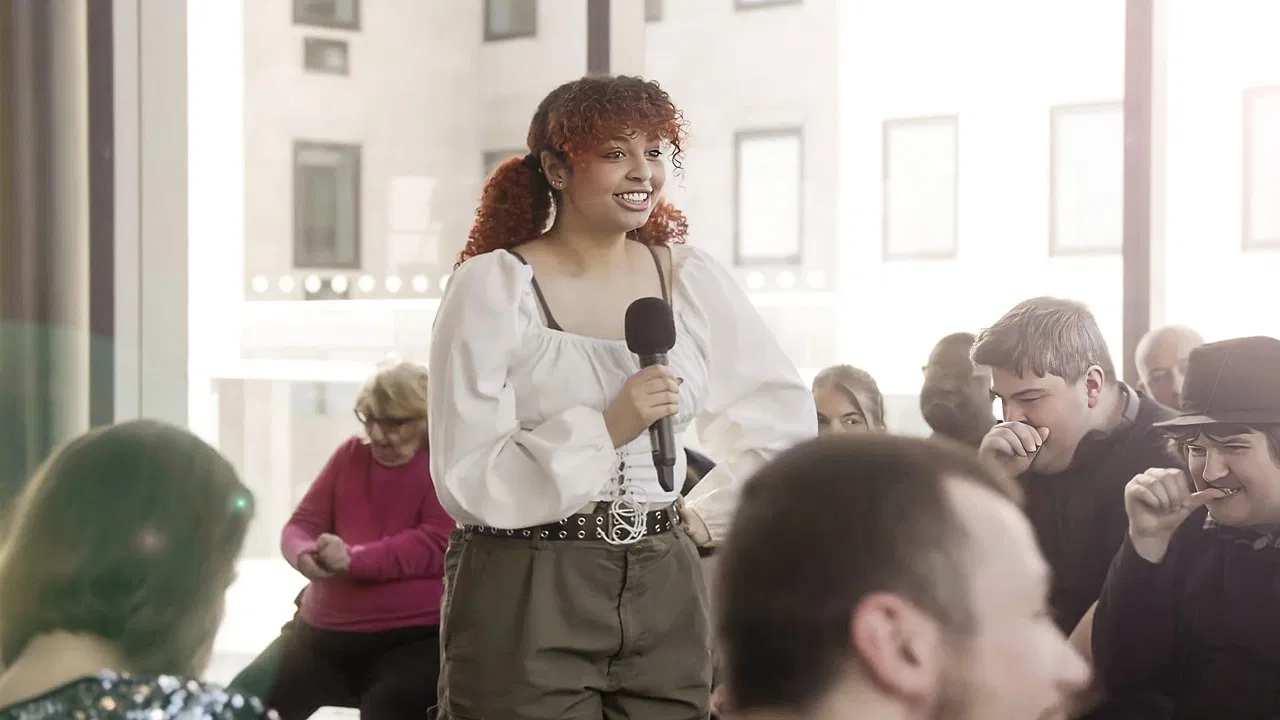 The Assembly backdrop