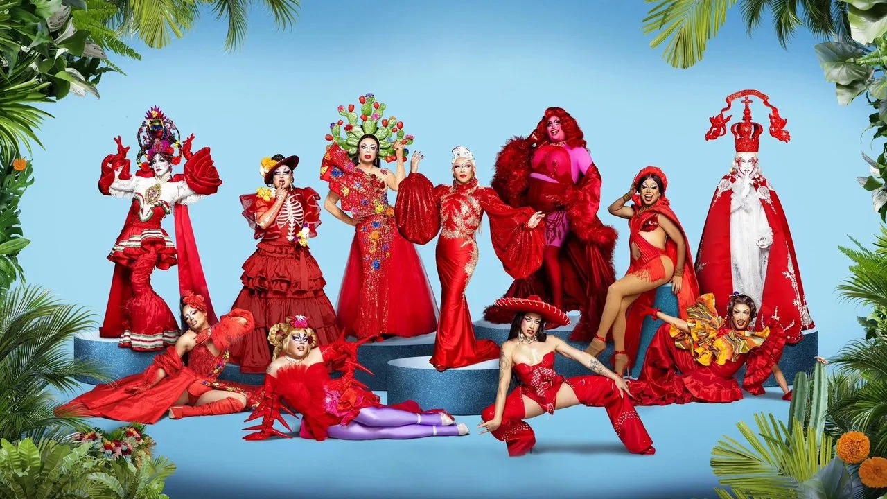 Drag Race Mexico backdrop