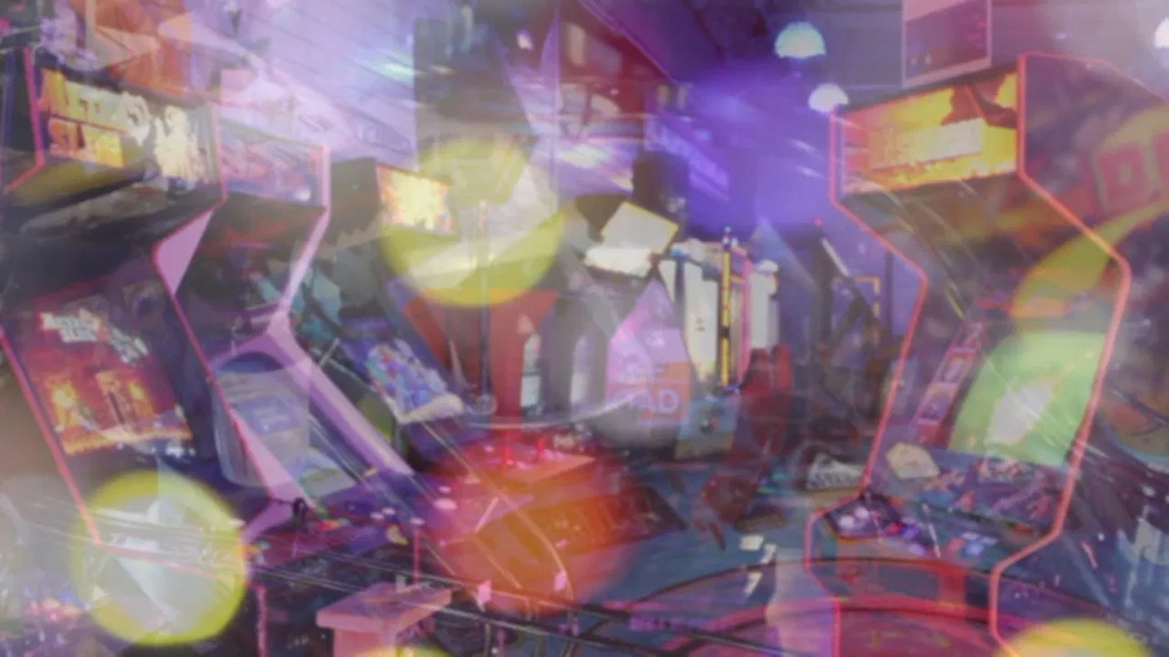 Eternity Spent in an Arcade backdrop