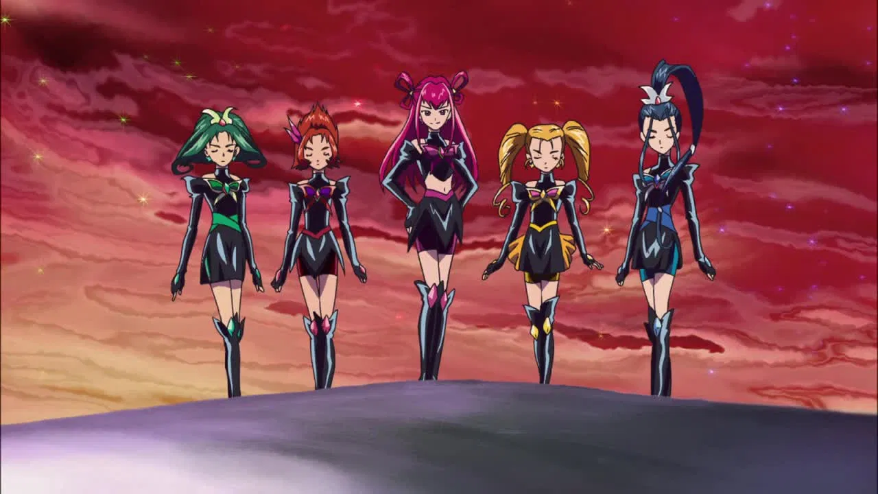 Yes! Precure 5: The Great Miracle Adventure in the Country of Mirrors backdrop
