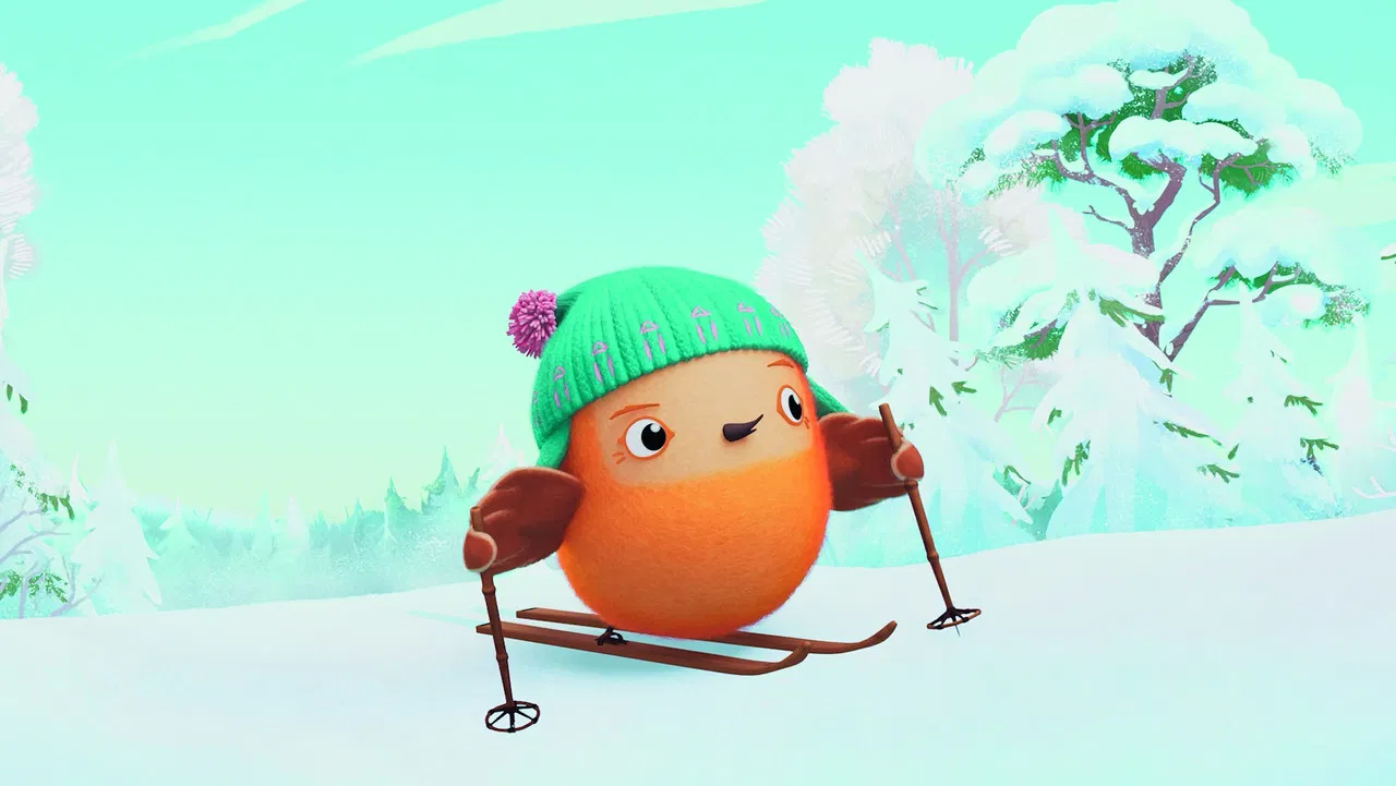 Pikkuli and Starlight Reindeer backdrop