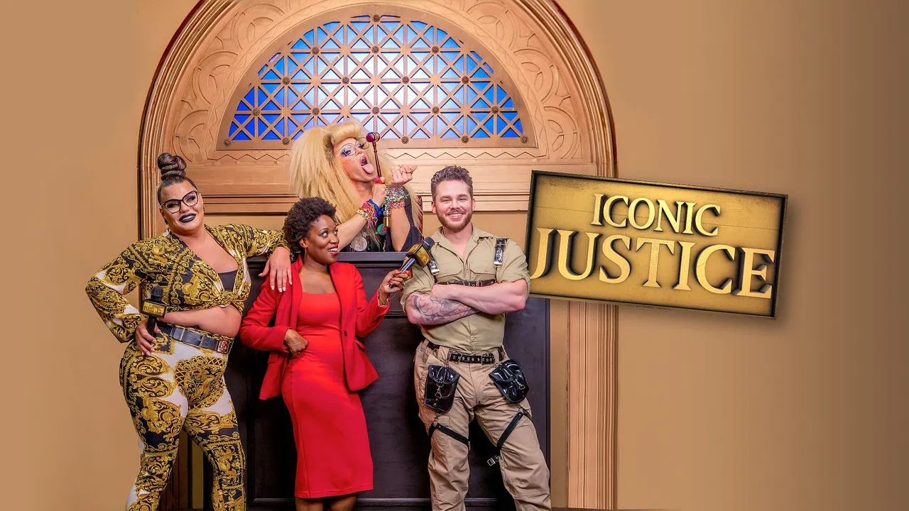 Iconic Justice backdrop