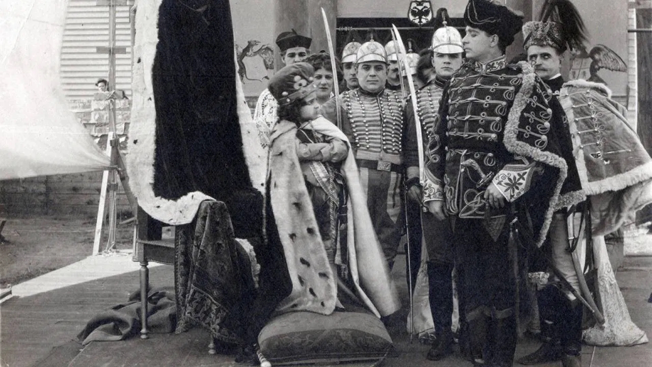 The Colonel and the King backdrop