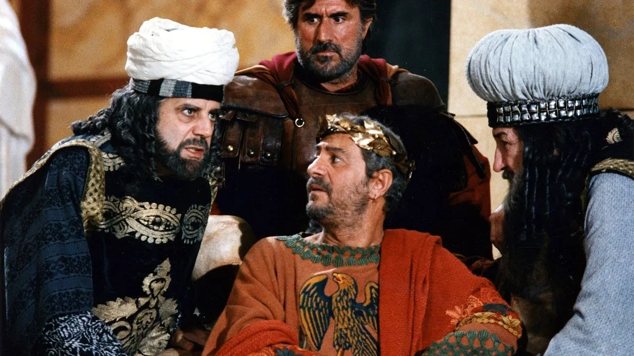 According to Pontius Pilate backdrop