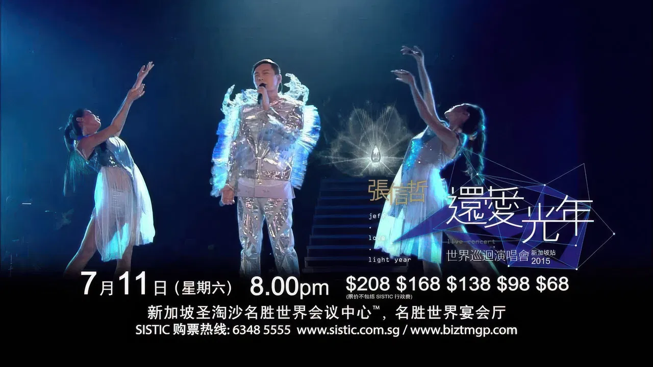 张信哲还爱光年世界巡回演唱会 backdrop