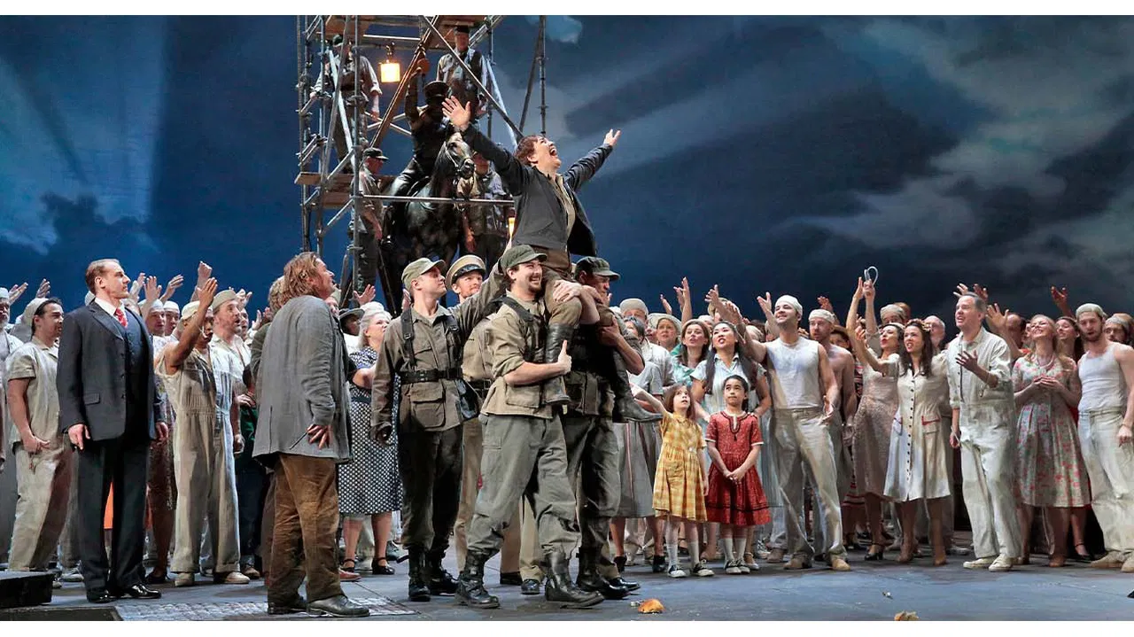 The Metropolitan Opera: Fidelio backdrop