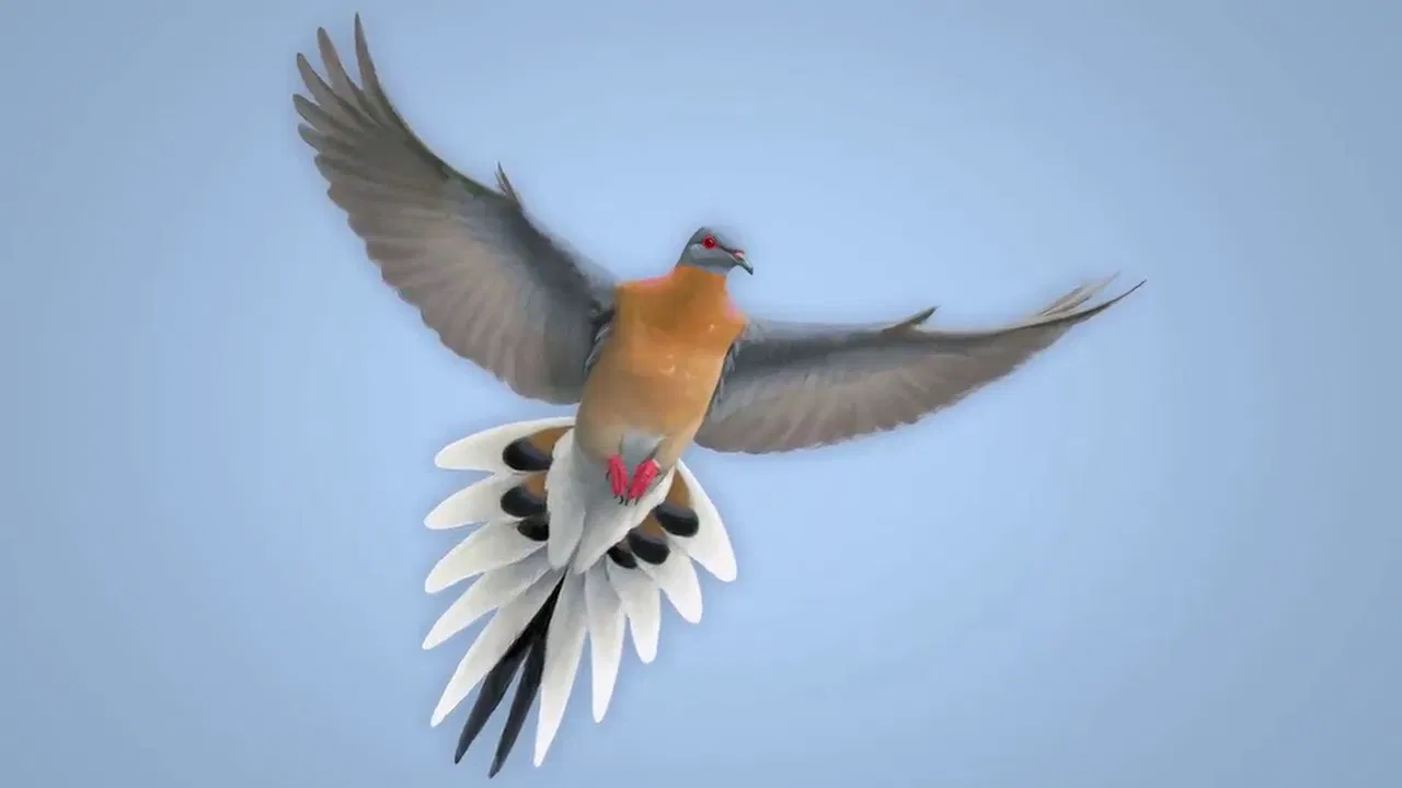 From Billions to None: The Passenger Pigeon's Flight to Extinction backdrop