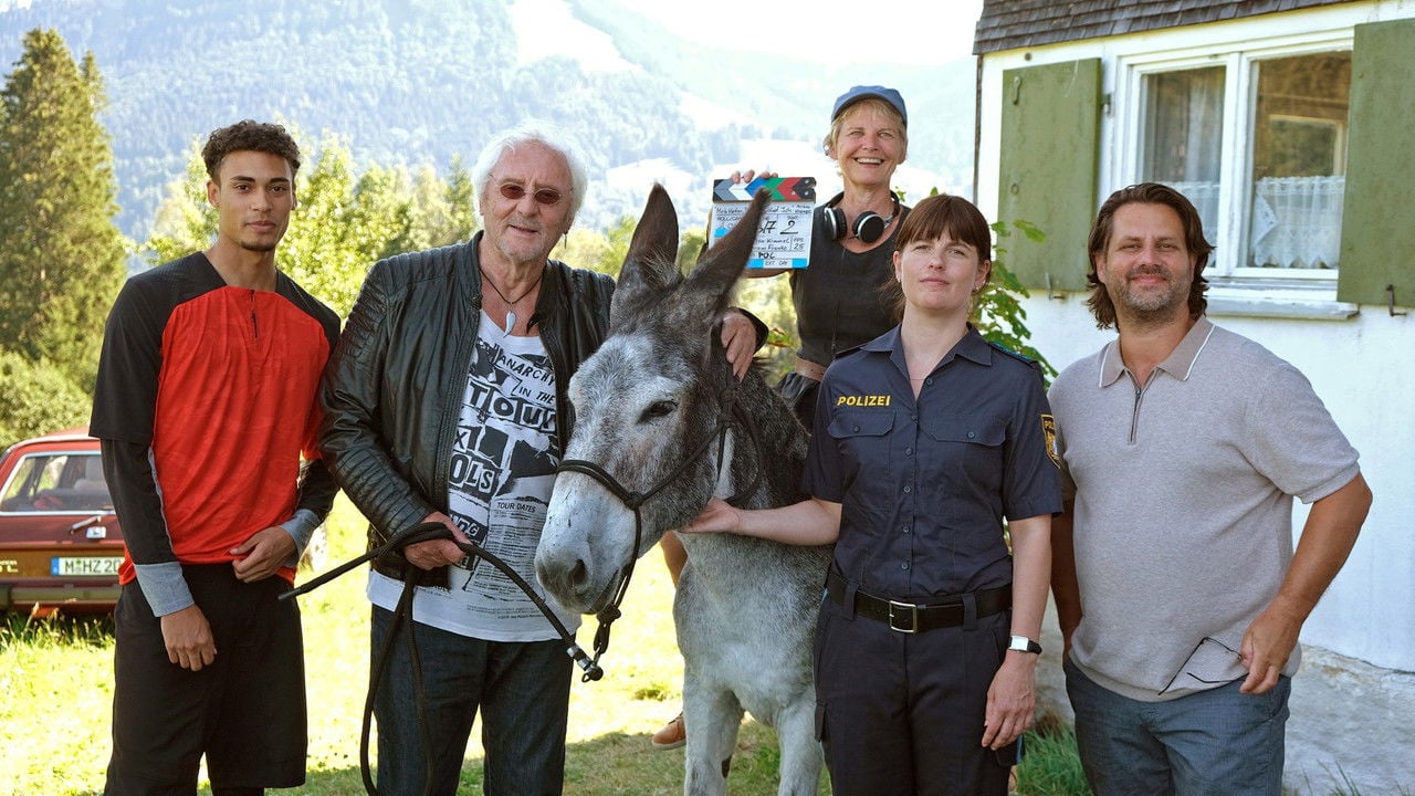 Mein Vater, der Esel und ich backdrop