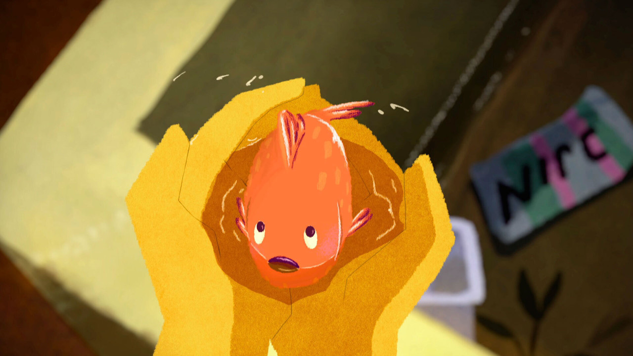 Water Path for a Fish backdrop