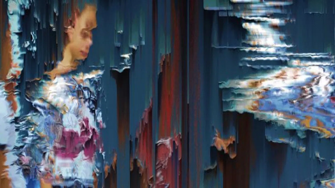 Boy Transcoded from Phosphene backdrop