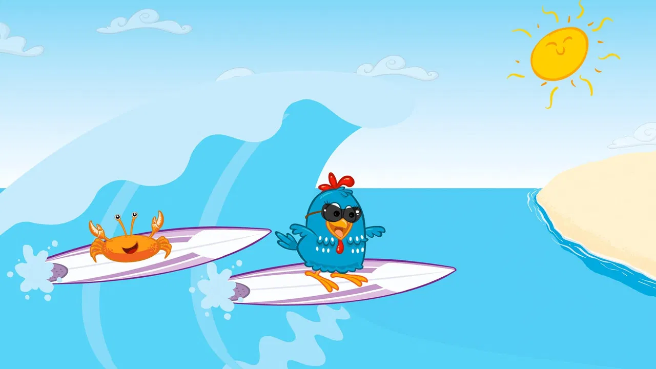 Lottie Dottie Chicken 3 backdrop