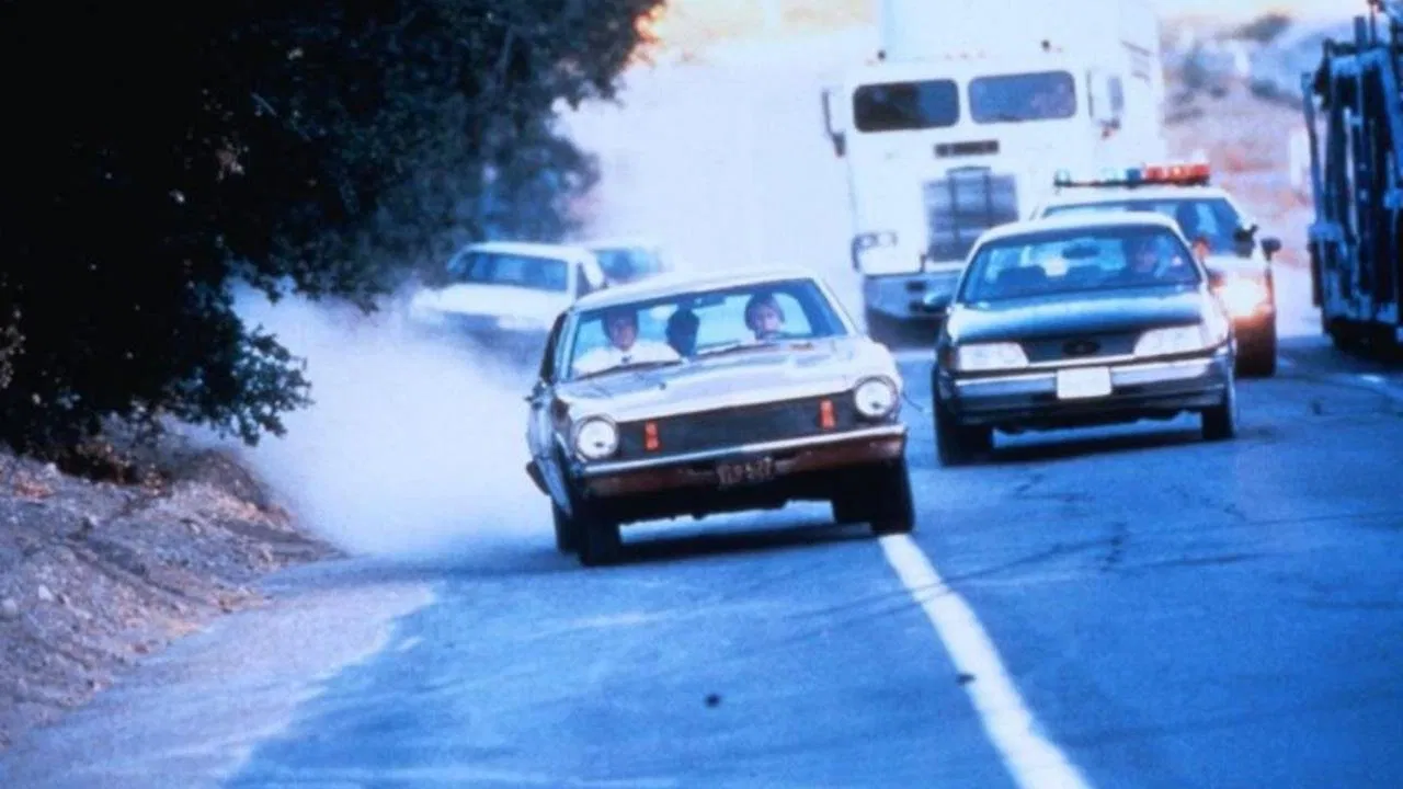 Runaway Car backdrop