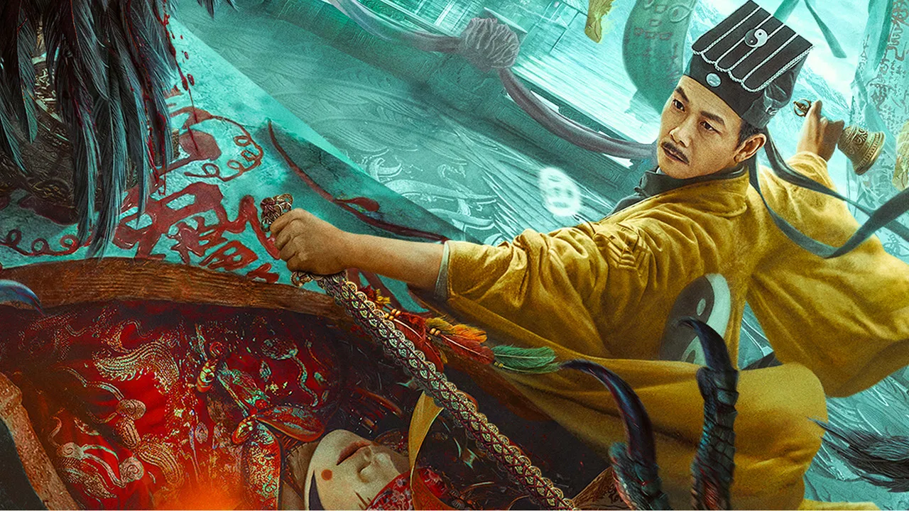 Zombie Chickadee backdrop