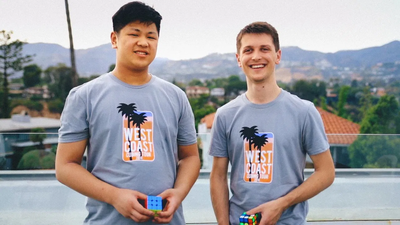 The Speed Cubers backdrop