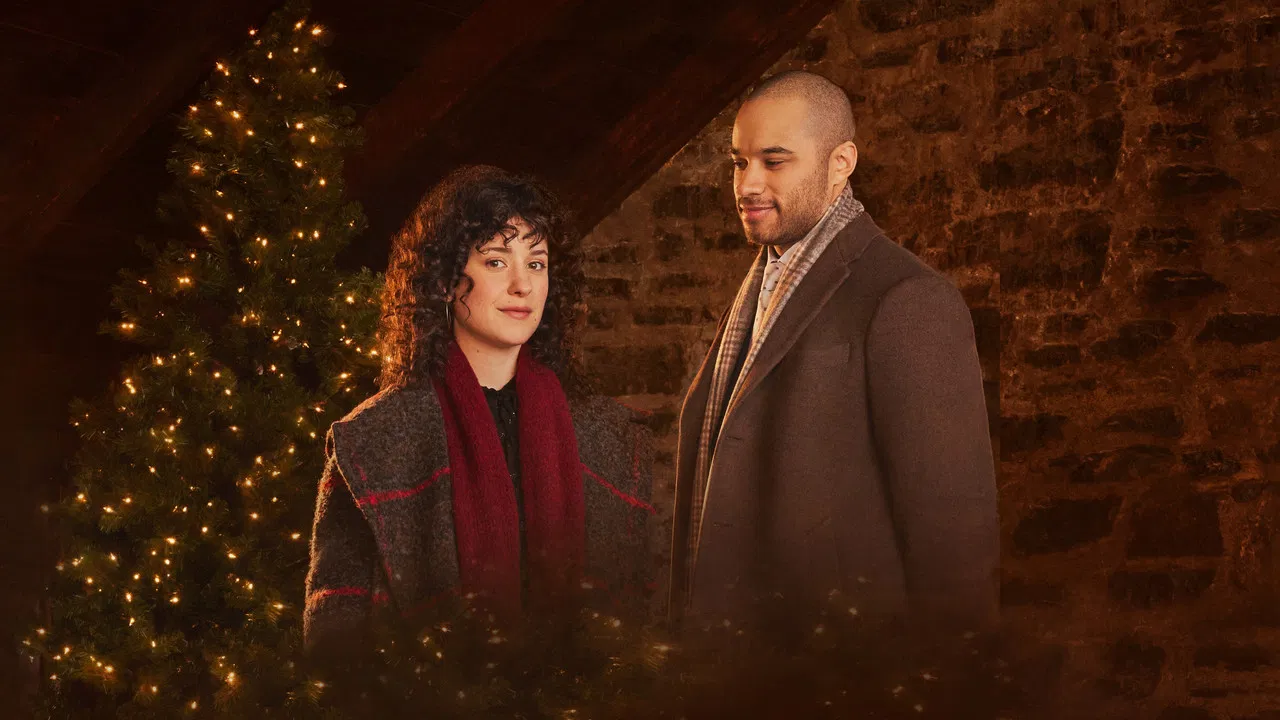 Two Days Before Christmas backdrop