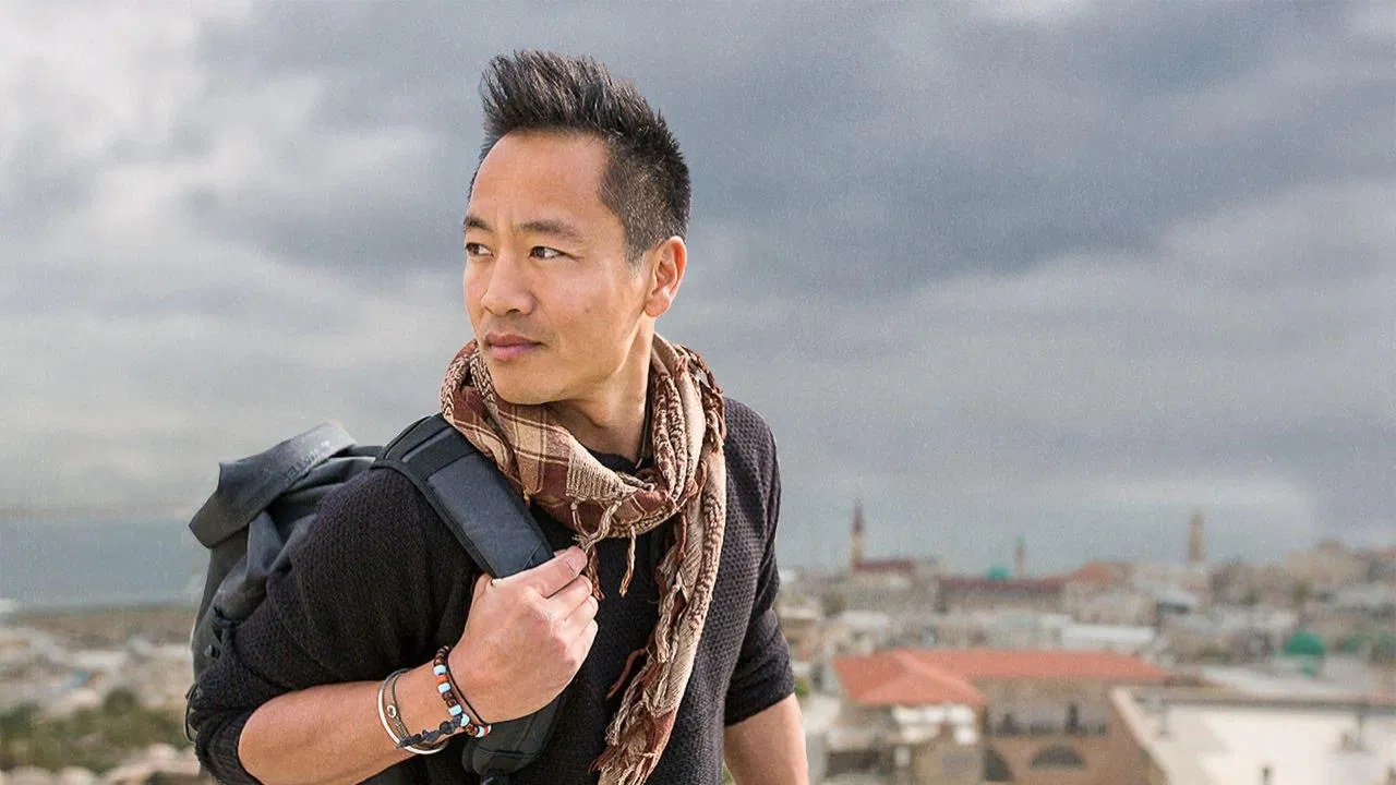 Lost Cities with Albert Lin backdrop