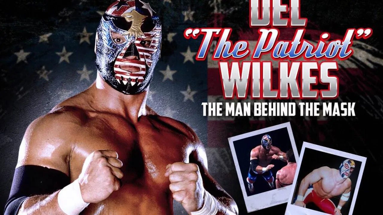 Behind The Mask: Del “The Patriot” Wilkes backdrop