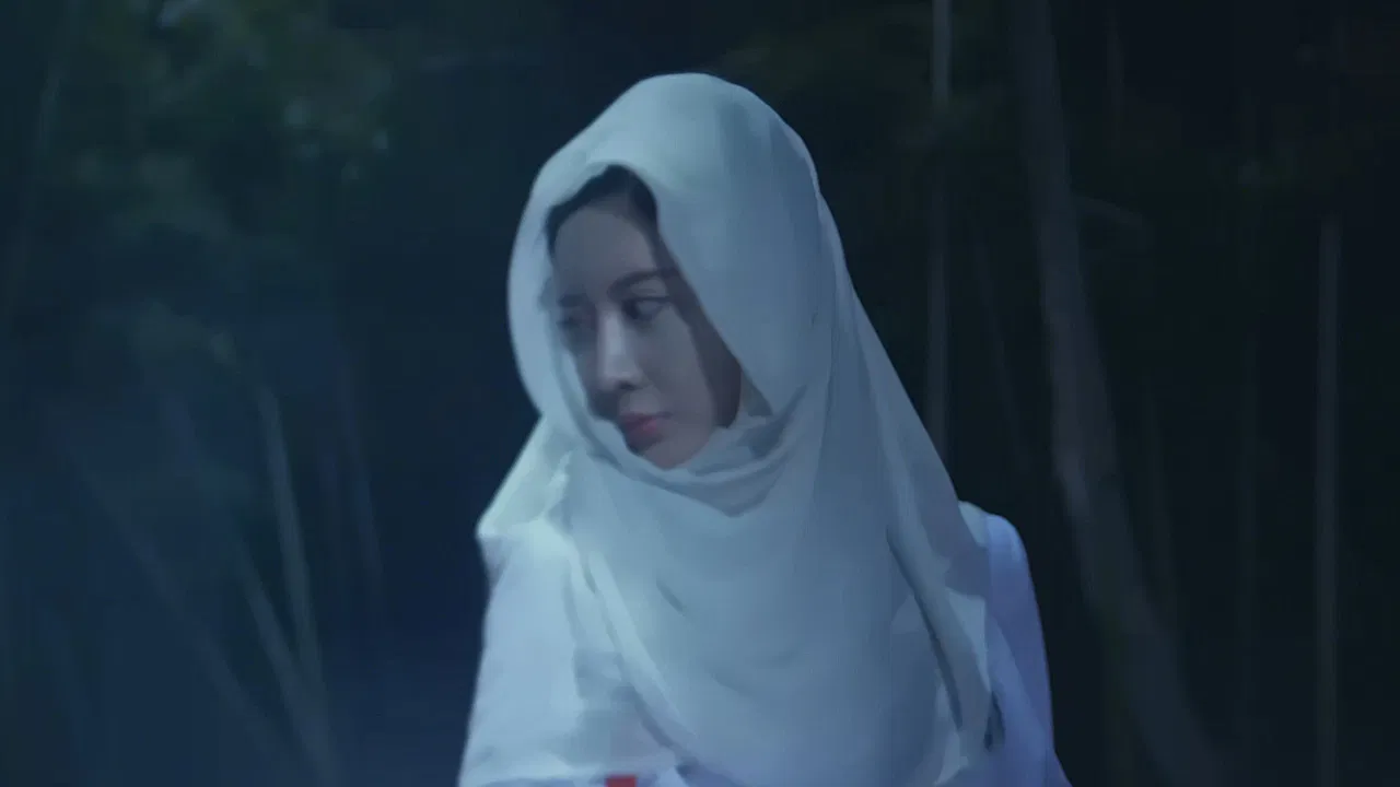 The Flying Demon backdrop