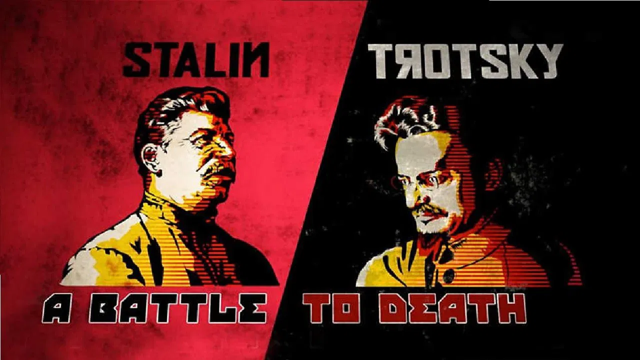 Stalin - Trotsky: A Battle to Death backdrop