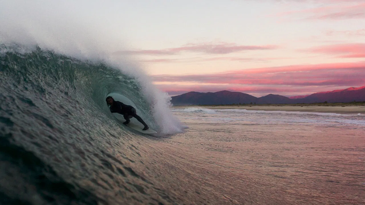 Lost Track New Zealand backdrop