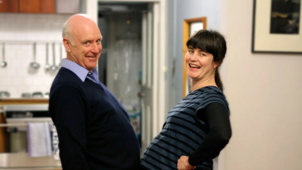 Not Only Fred Dagg But Also John Clarke backdrop