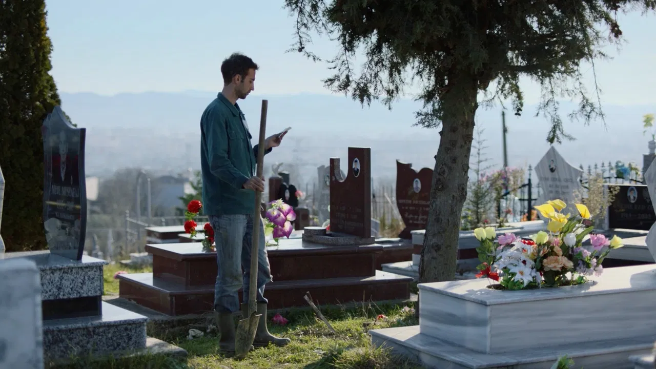 Discofuneral backdrop