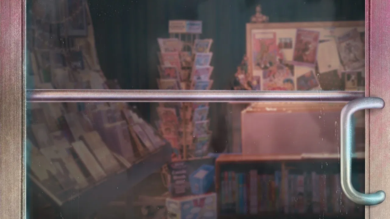 Shopping for Superman backdrop