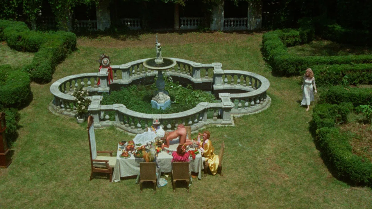 Through the Looking Glass backdrop