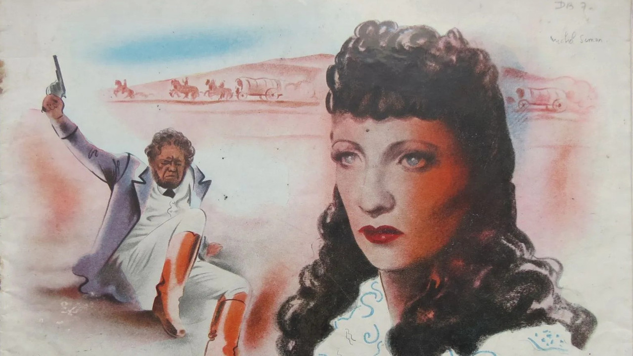 Girl of the Golden West backdrop