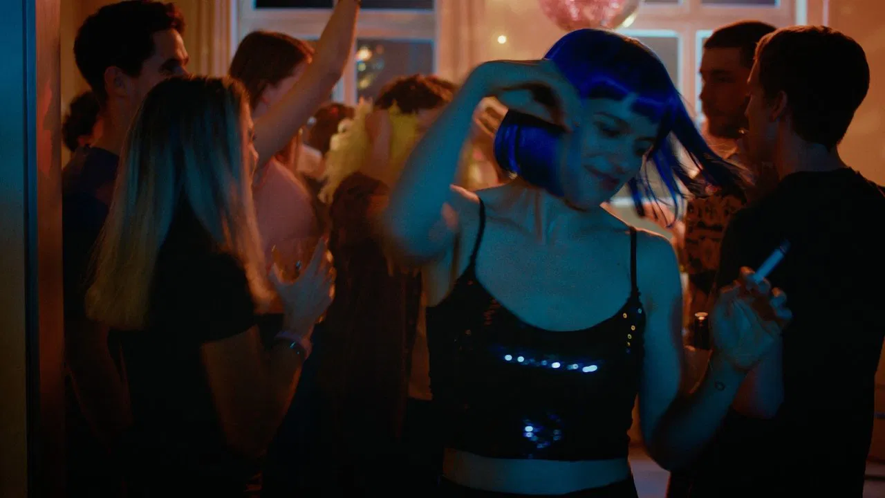 The Girl and the Spider backdrop