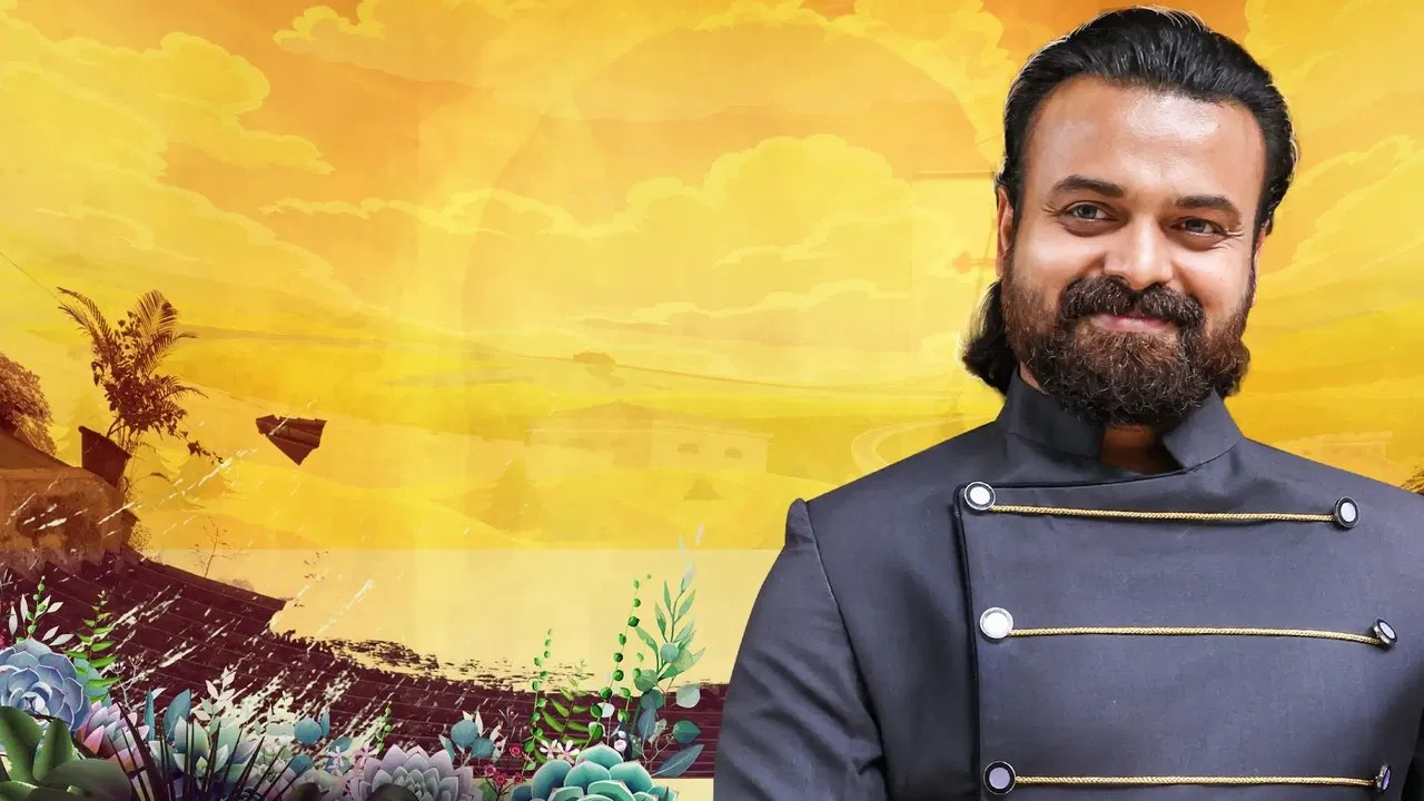 Enthada Saji backdrop