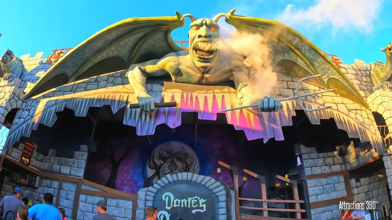 Die Laughing backdrop