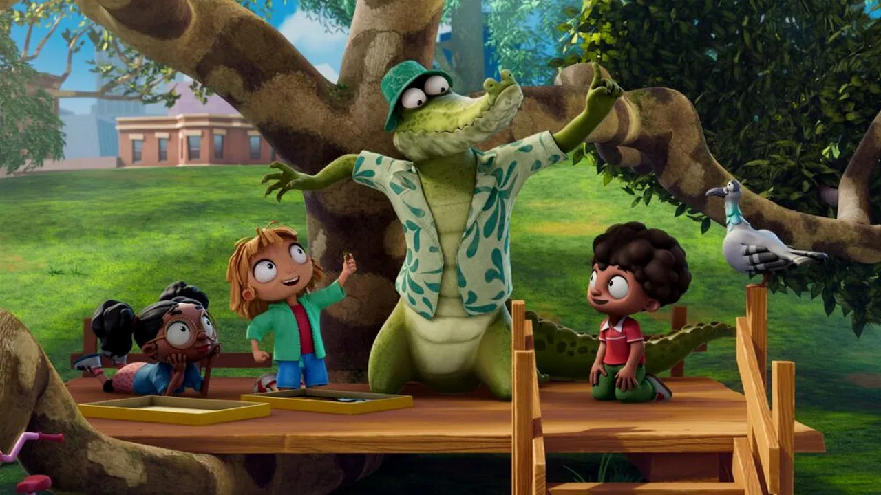 Mr. Crocodile backdrop