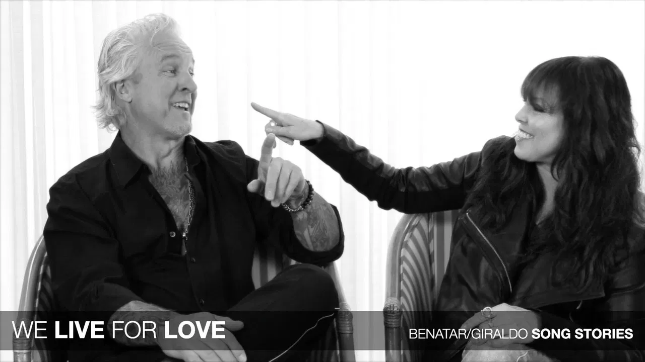 Benatar-Giraldo Song Stories backdrop