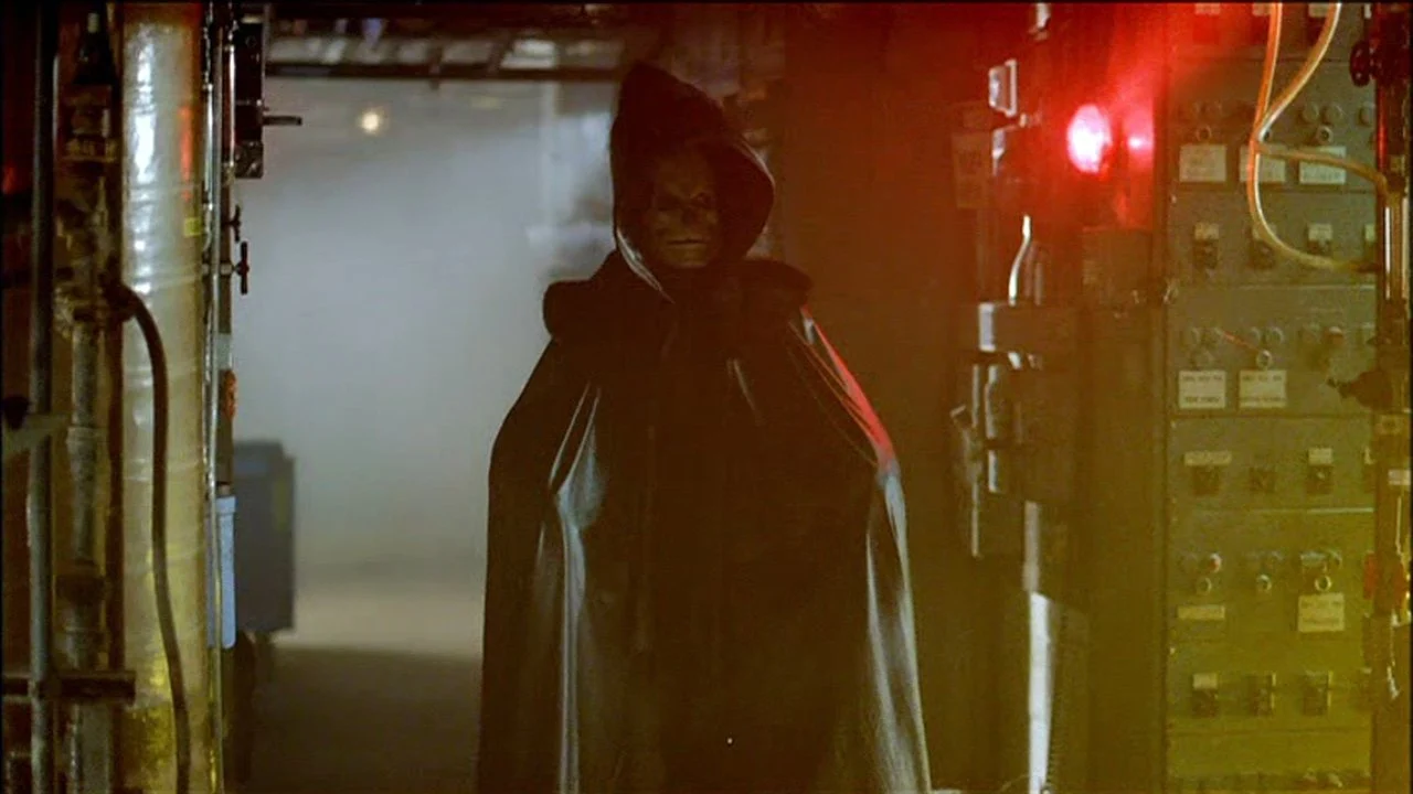 Skeleton Man backdrop