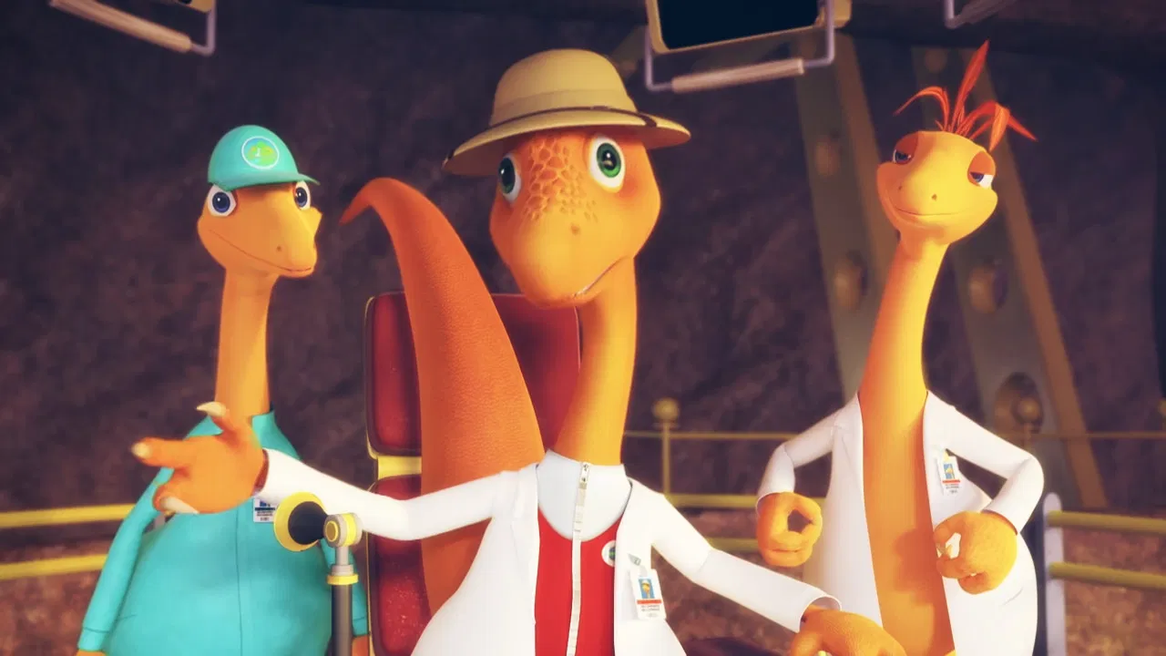 Dinosaur Train: Day of the Robots backdrop