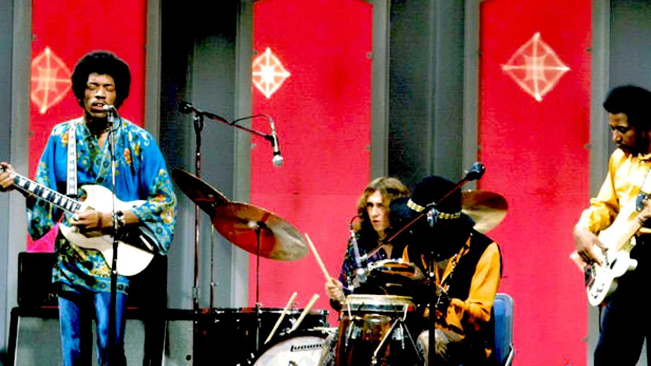 Jimi Hendrix: The Dick Cavett Show backdrop