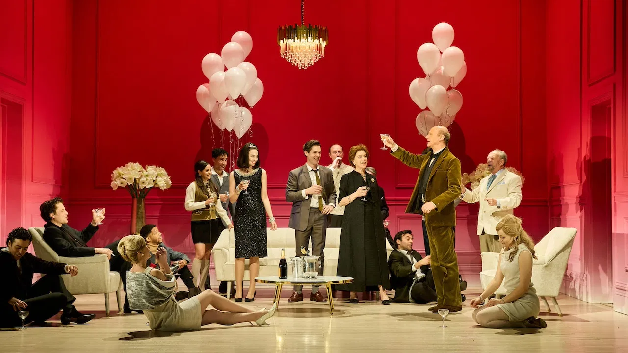 National Theatre Live: The Motive and the Cue backdrop