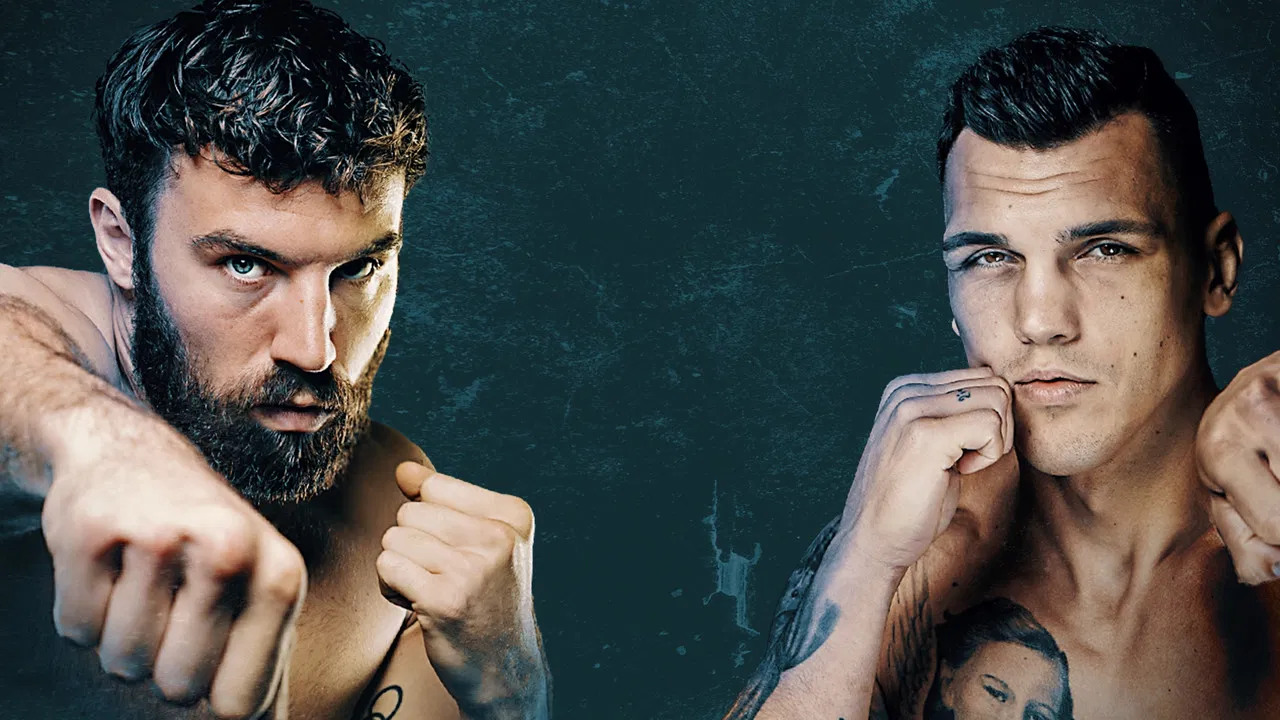 Pat Brown vs. Vasil Ducar backdrop