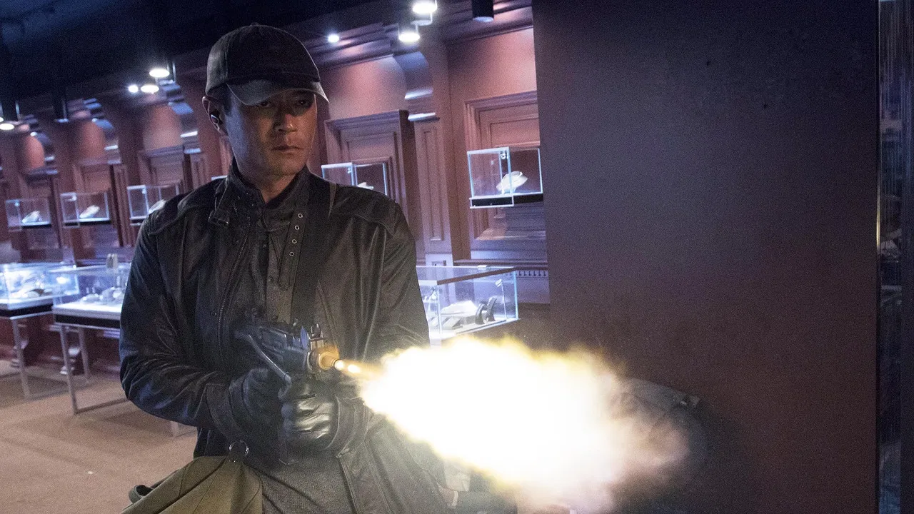 A Witness Out of the Blue backdrop