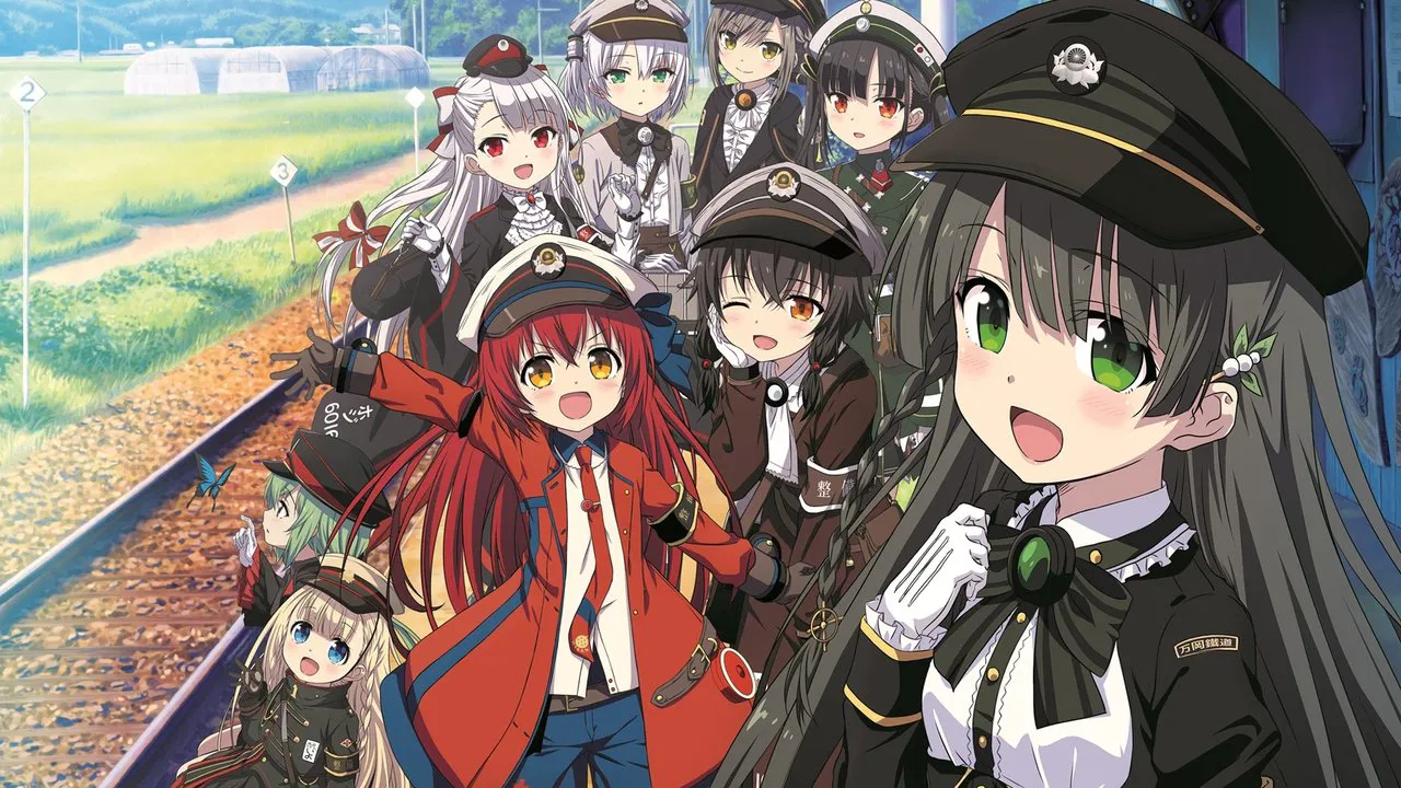 Rail Romanesque backdrop