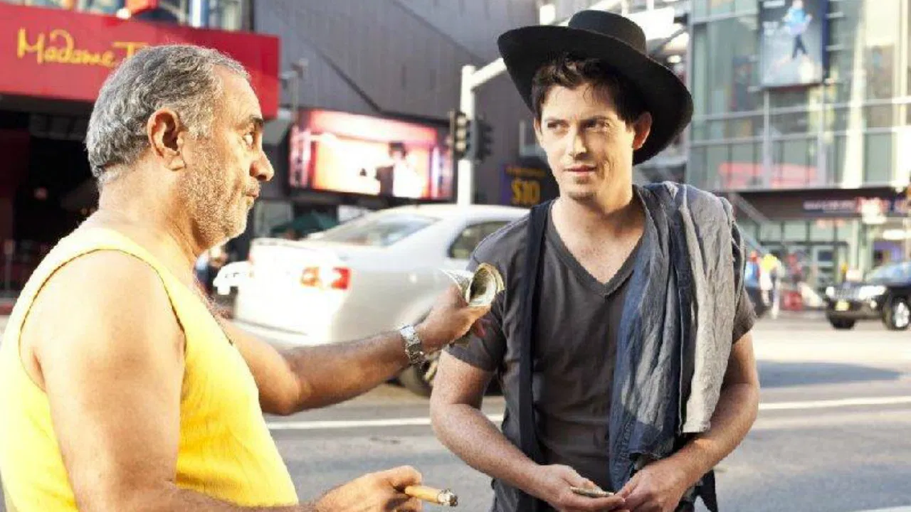 Benjamin Troubles backdrop