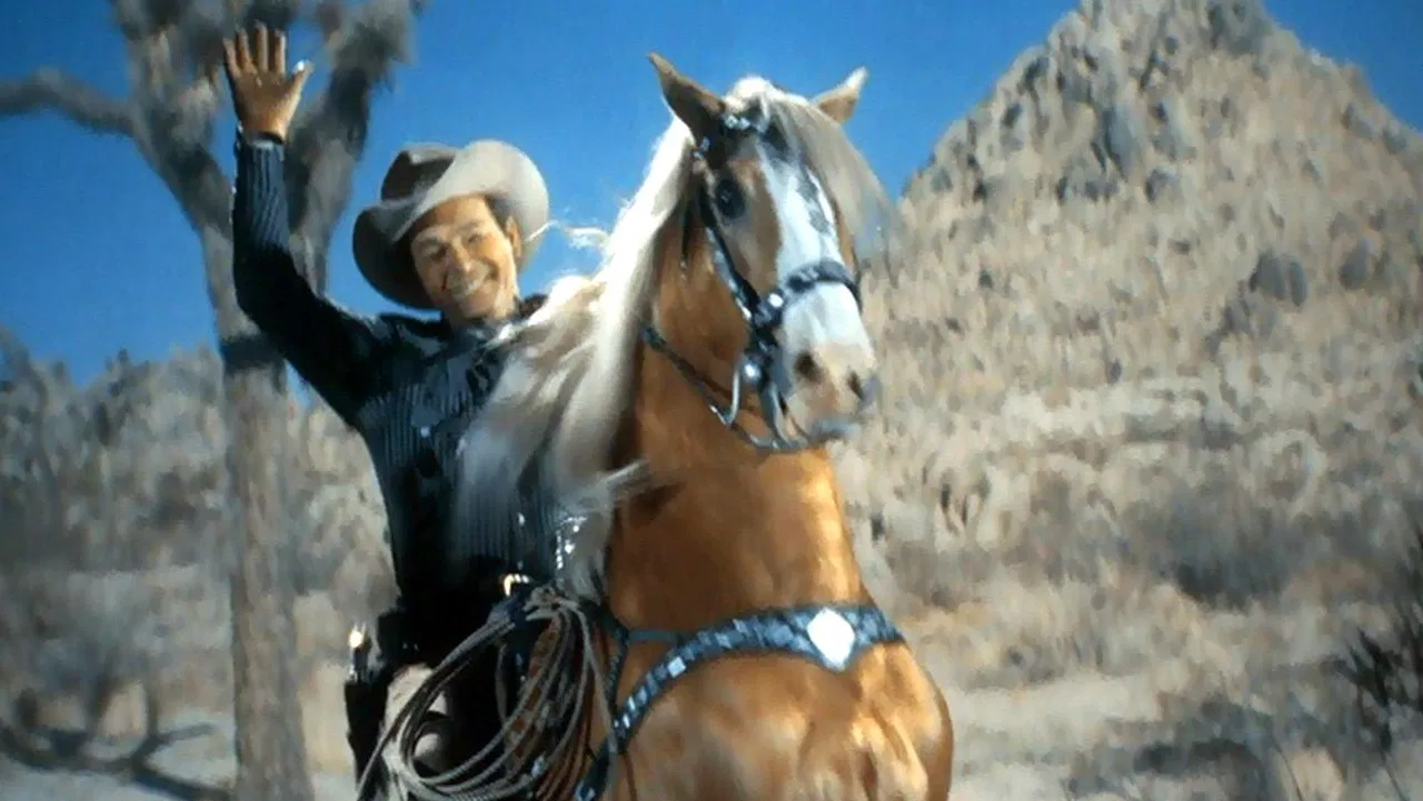 The Golden Stallion backdrop