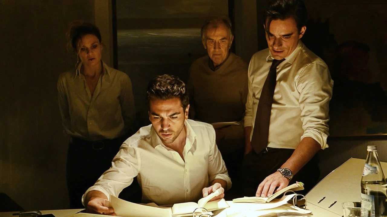 The Collini Case backdrop