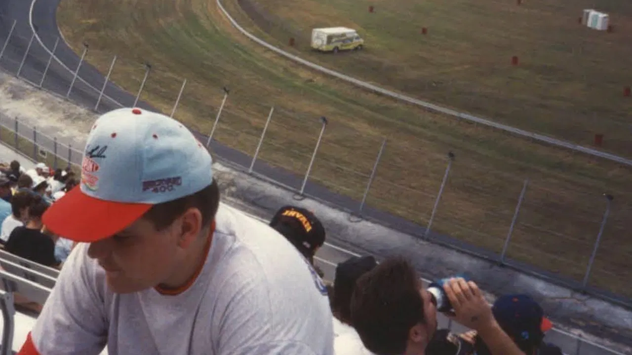 Racin' Jason backdrop